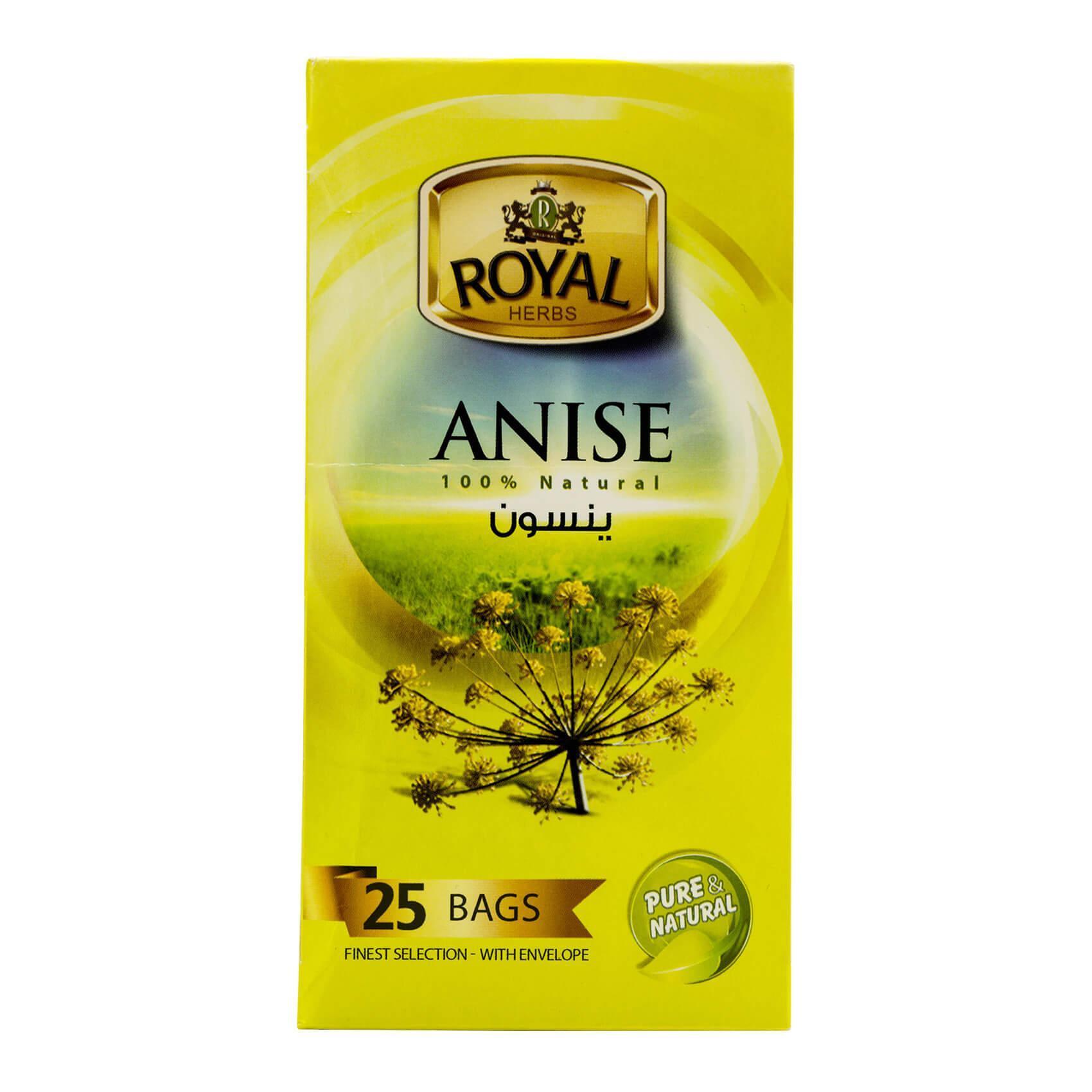 Royal Herbs Anise Tea - 25 Bags