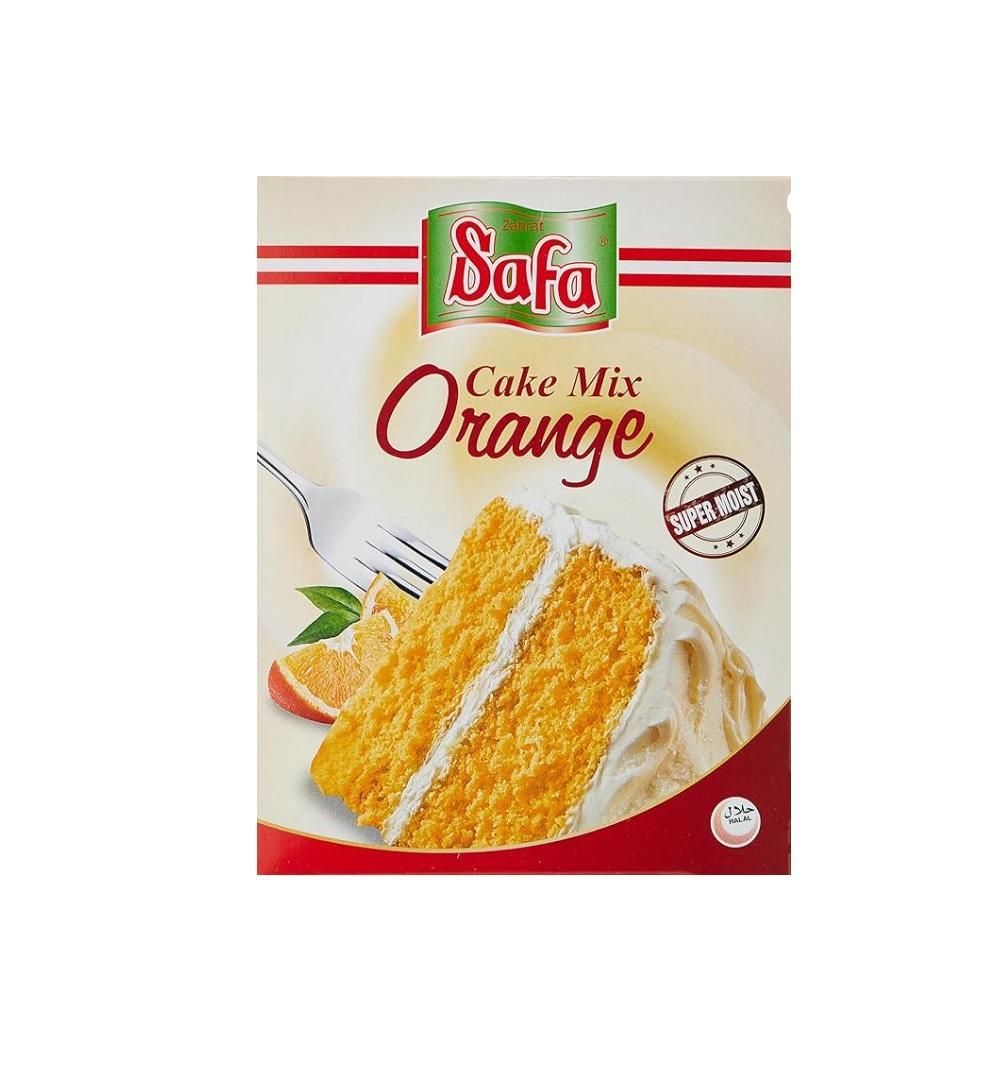 Safa Cake Mix, Orange - 500g