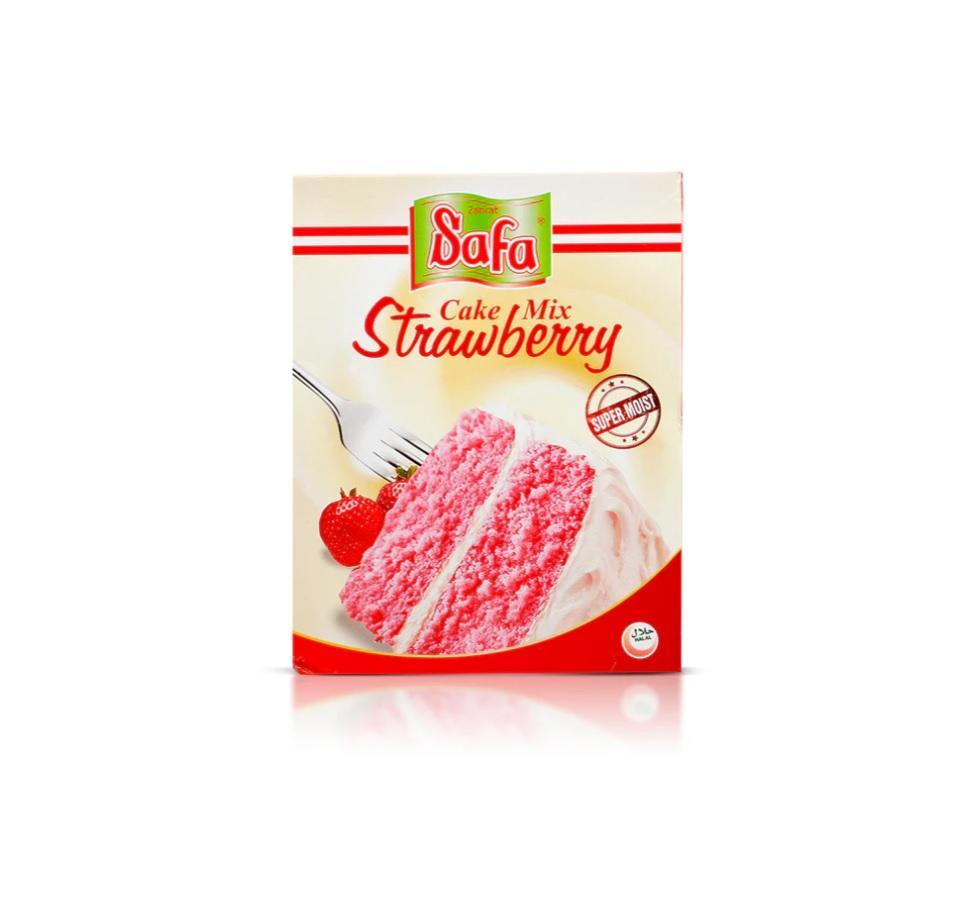 Safa Cake Mix, Strawberry - 500g