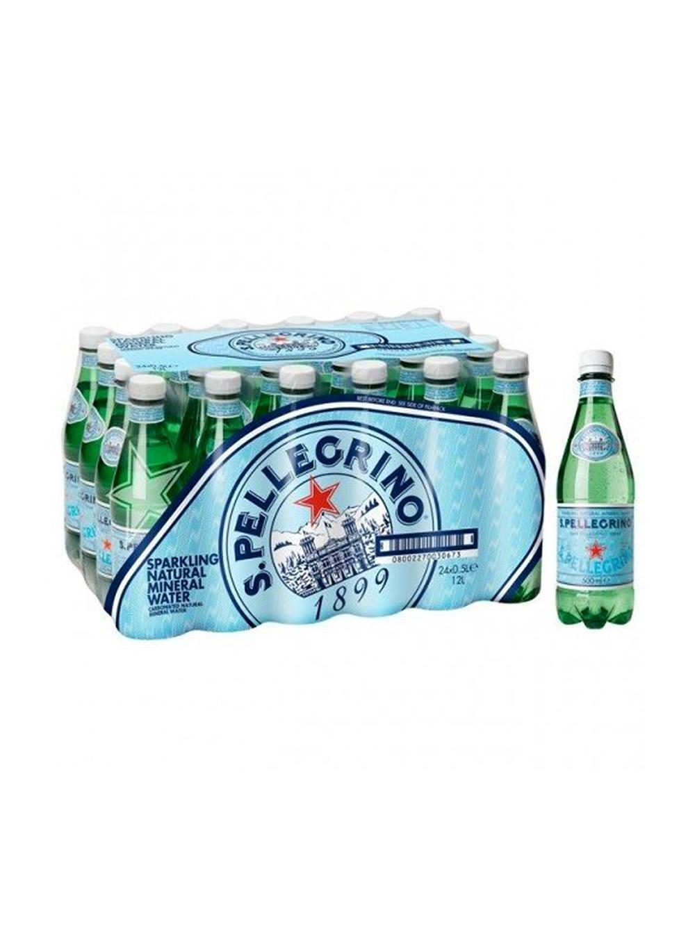 San Pellegrino Sparkling Water, Glass Bottle - 500 ml