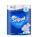 Selpak Super Absorbent Kitchen Paper Towel, 3 Ply - 12 Rolls