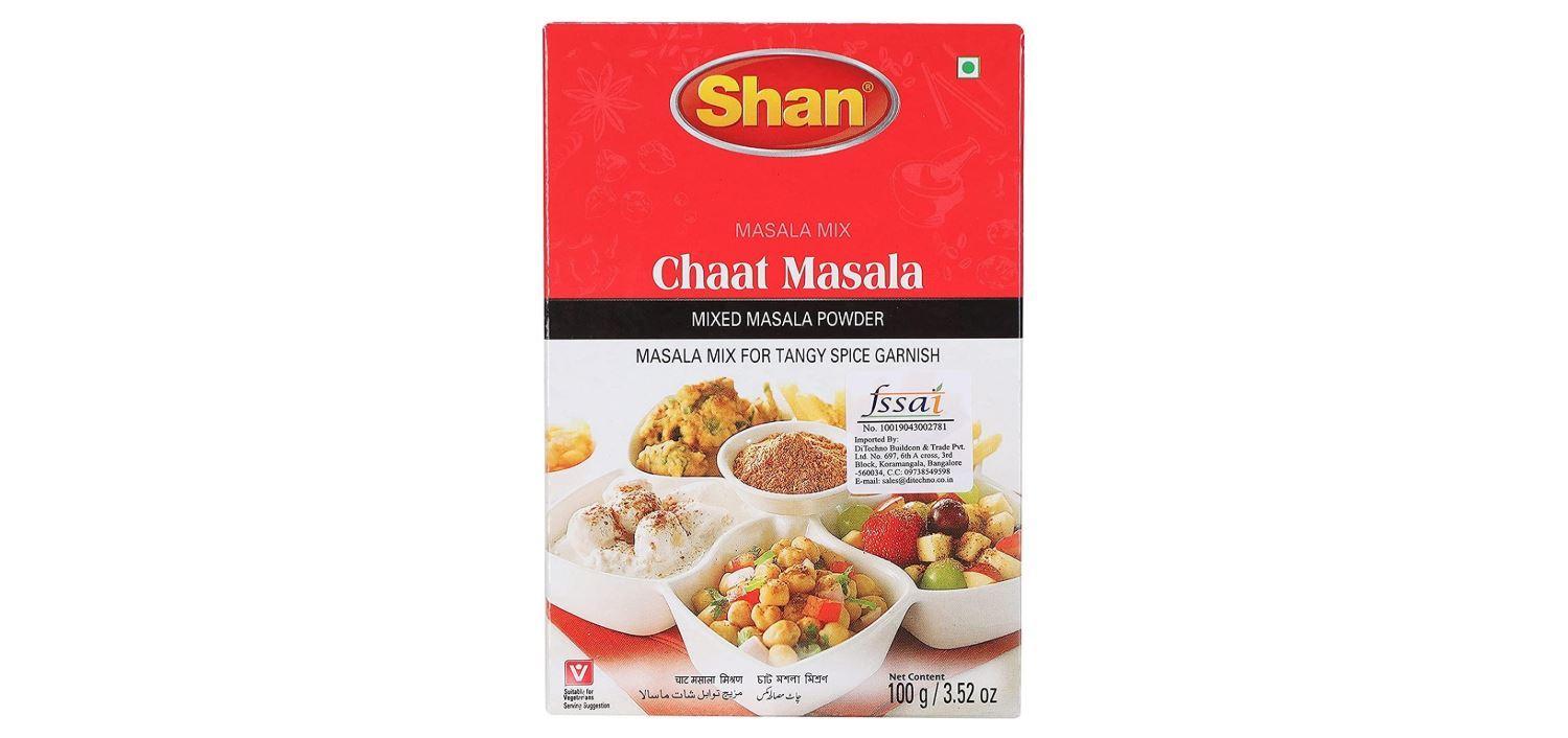 Shan Chaat Masala Seasoning Mix - 100g