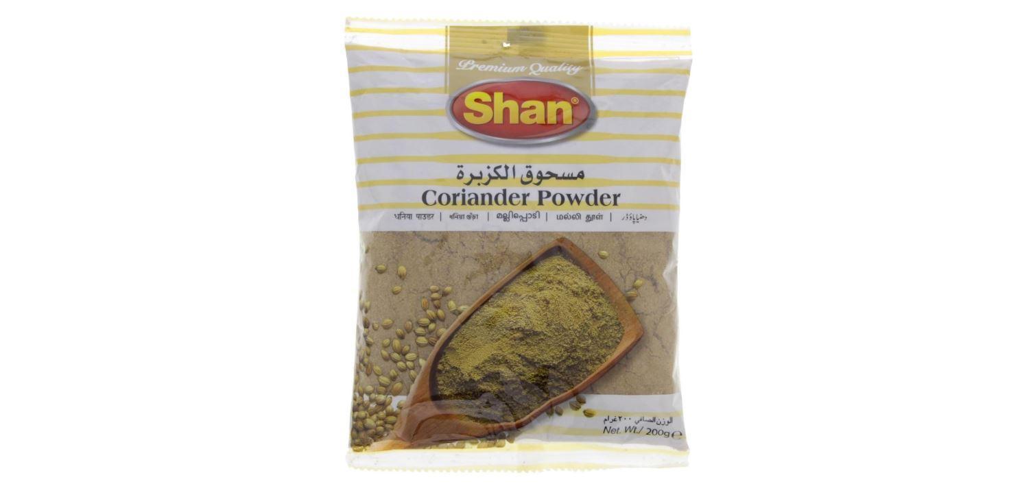 Shan Coriander Powder, Poly Bag - 200g