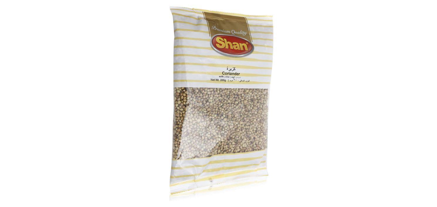 Shan Coriander Whole, Poly Bag - 200g