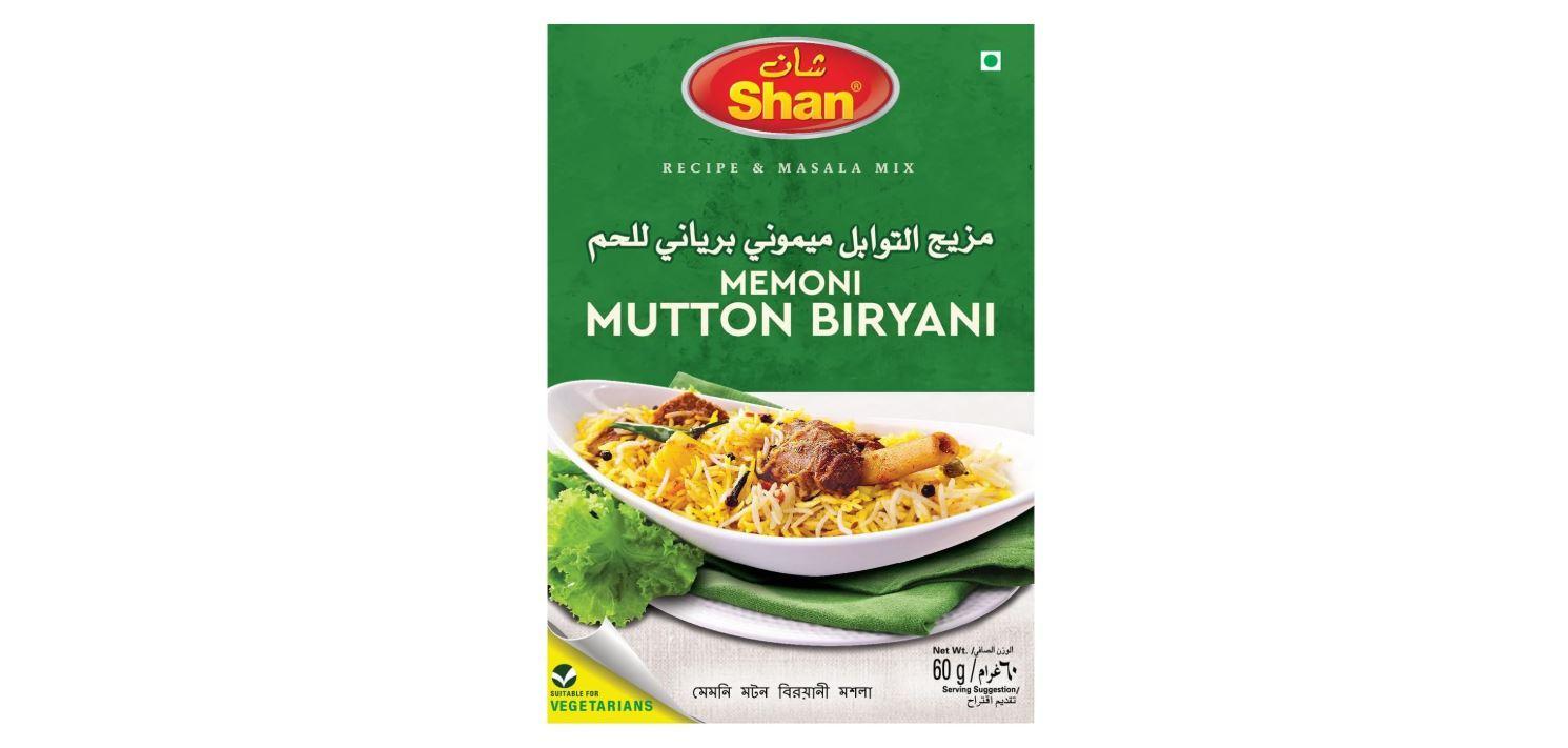 Shan Memoni Mutton Biryani Masala Mix - 60g