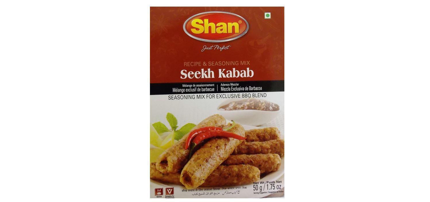 Shan Seekh Kabab Masala Mix - 50g