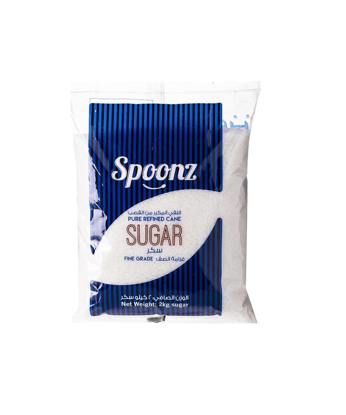 Spoonz White Sugar - 2 kg