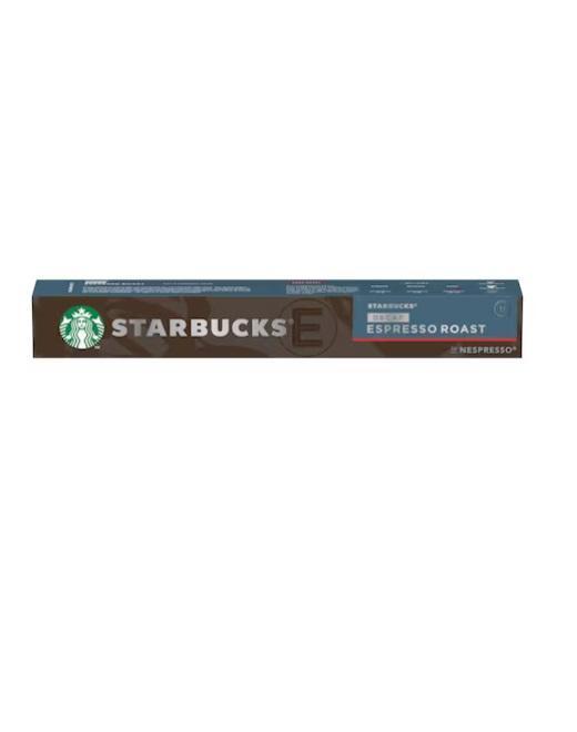 Starbucks Nespresso Coffee Pods, Decaf Espresso Roast - 57g x 10