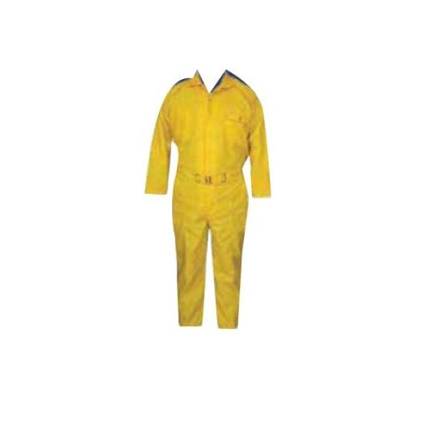 STUDY PLUS 65/35% Poly-Cotton Single Piece Coverall, Long Sleeves; Color Options Available - Size S - 5 XL