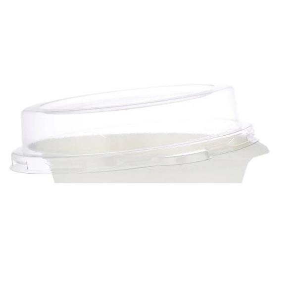 Sugarcane Bagasse Bowl, Dome PET Lid - 32 oz