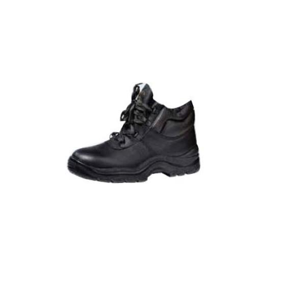 TASCO Industrial Safety Shoes, ATLANTA S1P, High Ankle, Laced Up, Black Pair - Size 34 - 48