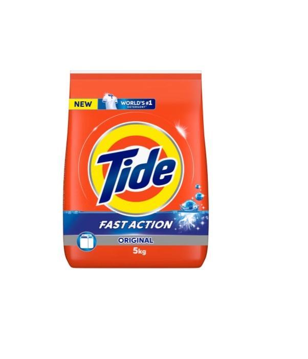 Tide Fast Action Laundry Detergent Powder - 5 kg