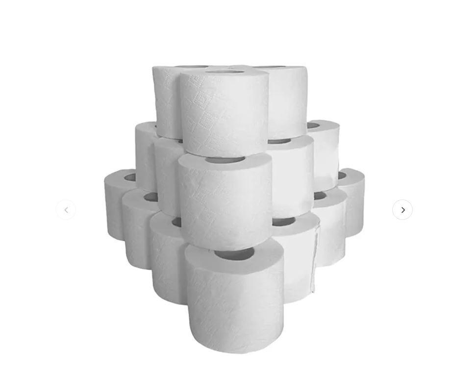 Toilet Roll Tissue, 3 Ply - 100 sheets