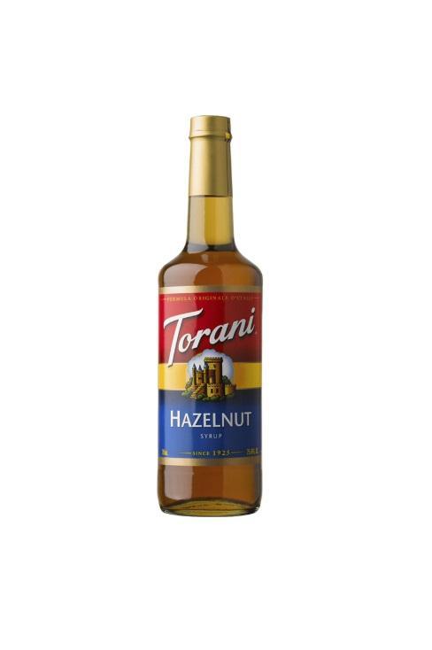 Torani Hazelnut Classic Syrup - 750 ml