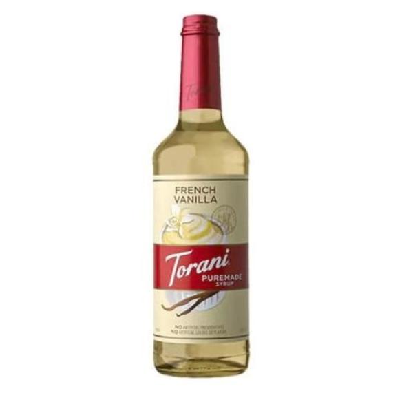 Torani Puremade, French Vanilla Syrup - 750 ml