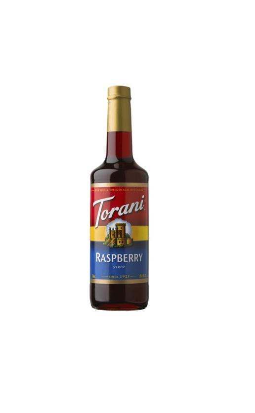 Torani Red Raspberry Syrup - 750 ml