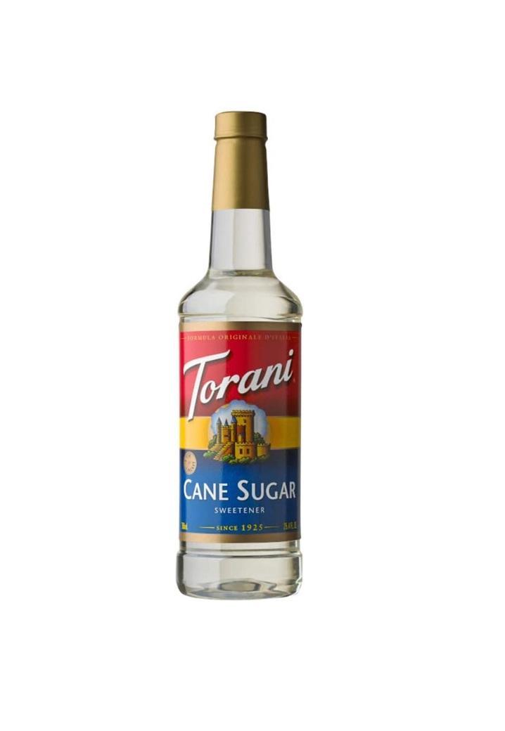 Torani Sugar Cane, Sugar Sweetener Syrup - 750 ml