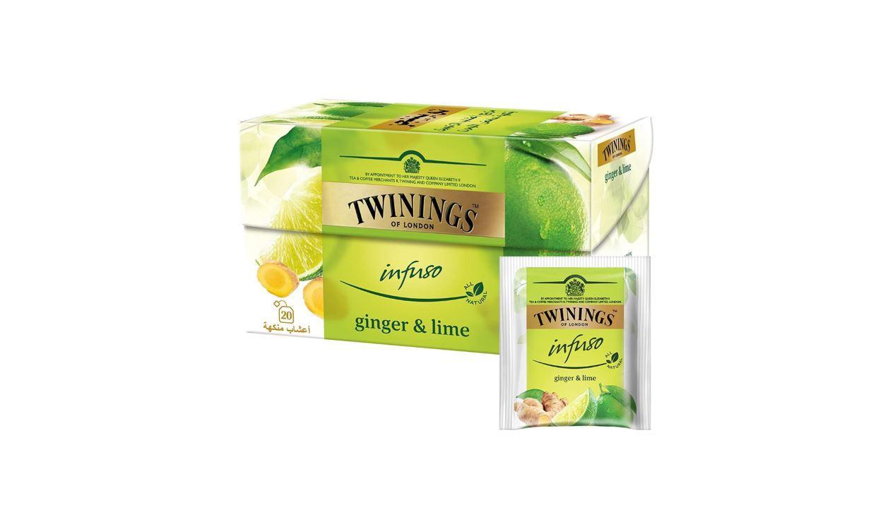 Twinings Ginger & Lime Tea - 20 Bags