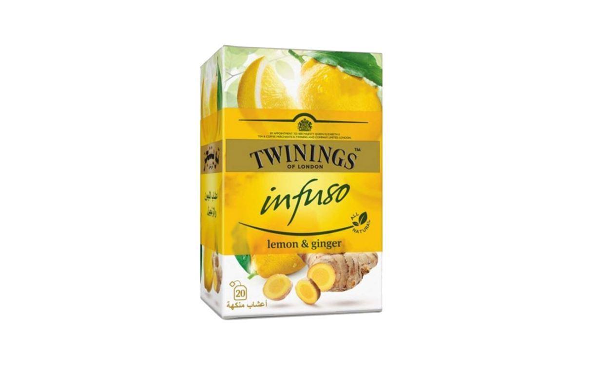 Twinings Infuso Lemon & Ginger Tea - 20 Bags