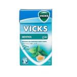 Vicks Refreshing Throat Drops to Refresh Your Breath, Menthol - 40g