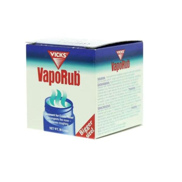 Vicks VapoRub, 2-in-1 Relief from Cough & Nasal Congestion - 50g