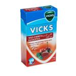 Vicks Wild Cherry and Eucalyptus Refreshing Throat Drops - 20 Drops