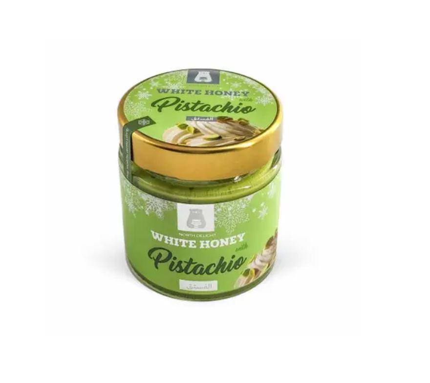 White Honey Souffle Spread Pistachio - 200g